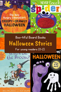 Halloween board books for toddlers front covers 